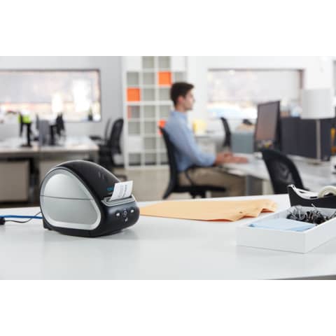 Stampante per etichette Dymo LabelWriter™ 550 turbo - 90 etichette/minuto - nero - 2112723